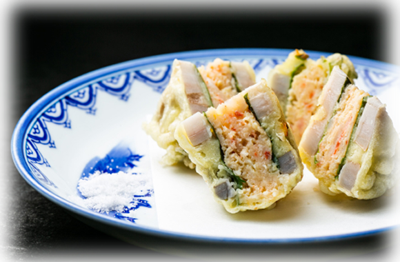 蓮根のはさみ揚げ